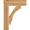 Ekena Millwork Merced Block Rough Sawn Bracket, Western Red Cedar, 6"W x 26"D x 34"H BKT06X26X34MRC05RWR - alternate 4